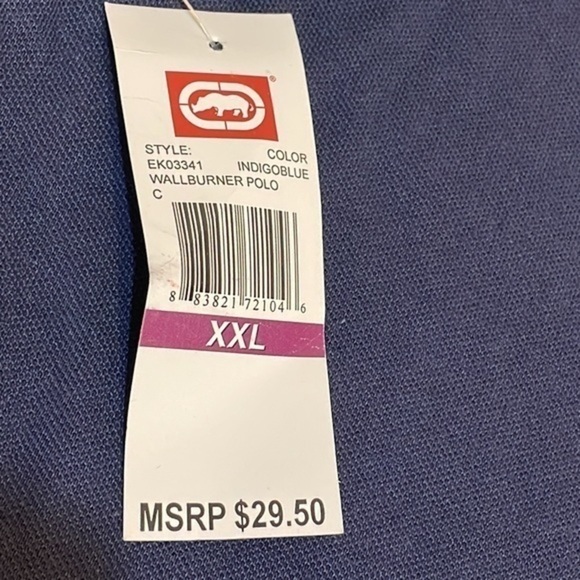 Ecko unlimited Mens wallburner polo Sz XXL - Picture 3 of 8
